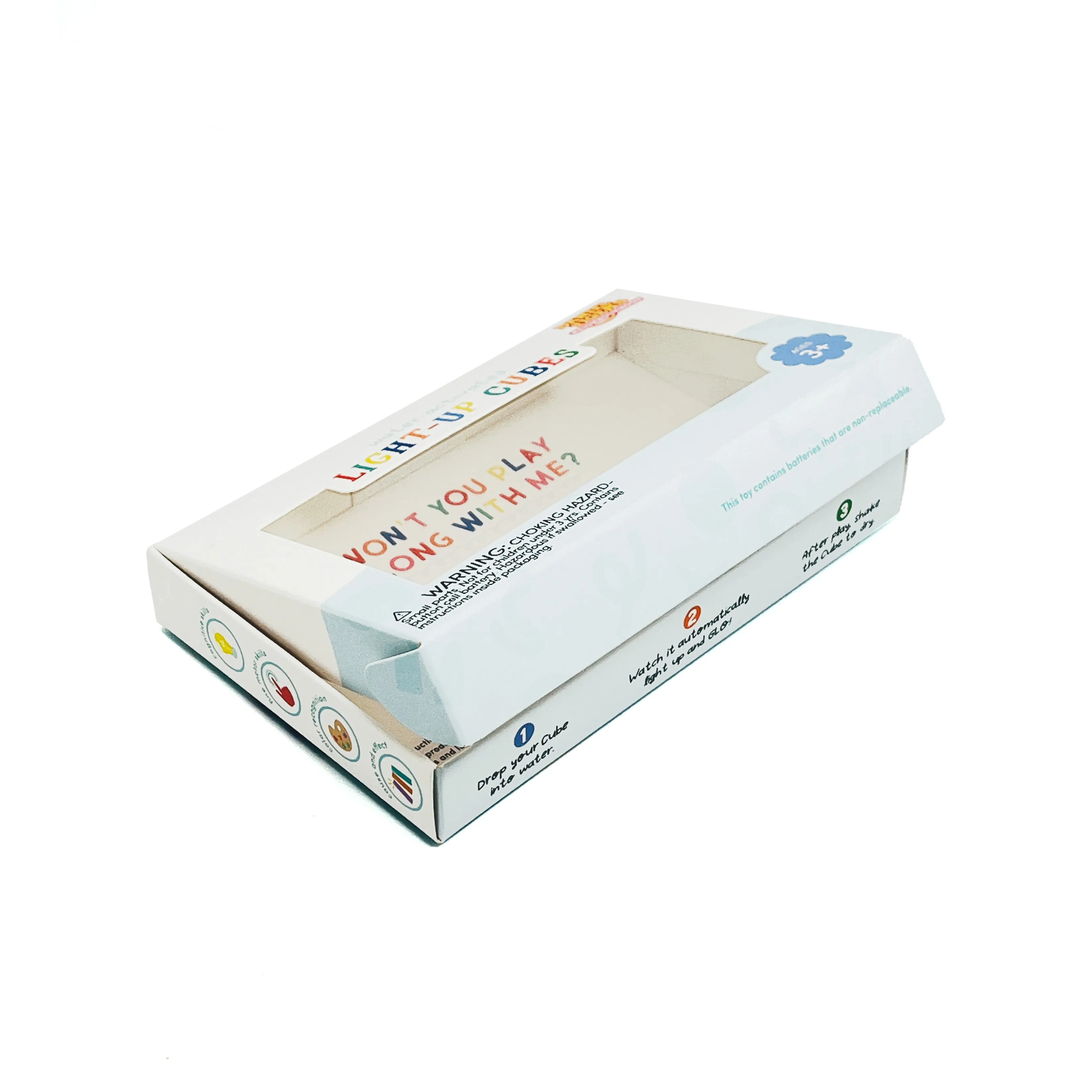 Light Up Cubes Rigid Box 3